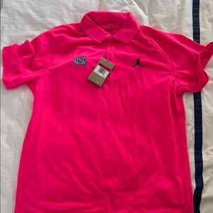 Jordan Men's Pink Polo Shirt